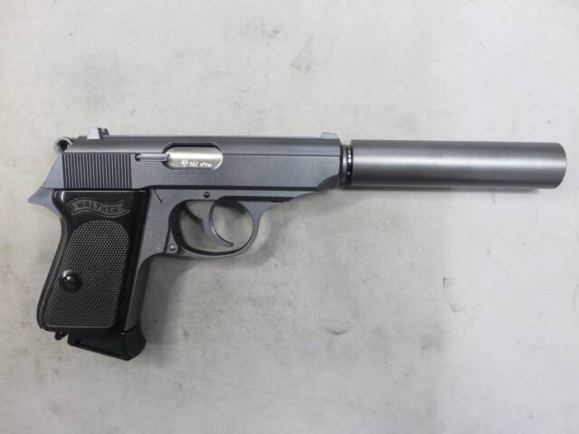 【マルゼン・キャロムショット】ワルサー PPK シークレットエディション グレーブルー