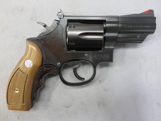 【タナカ】S&W M19 コンバットマグナム 2.5in +Weight 木製グリップ