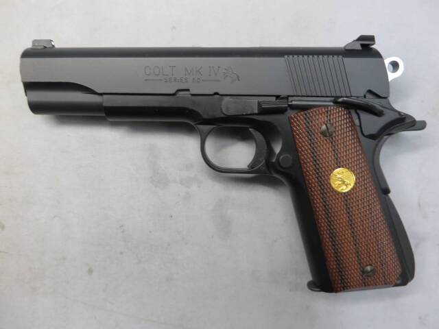 【ウエスタンアームズ】コルト ガバメントMK4シリーズ80 CQB ブラック
