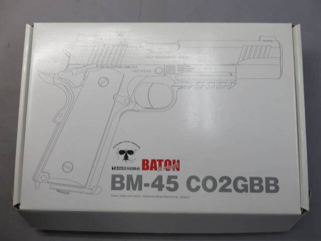 【BATON Airsoft】BM-45 (M45A1) CO2 GBB ブラック