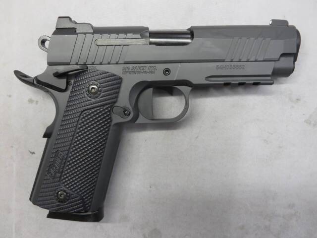 【ウエスタンアームズ】SIG 1911-X CARRY G10グリップ