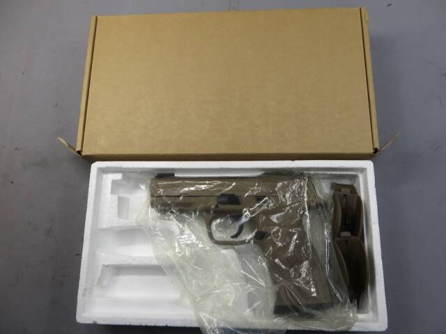 【WE】M&P フルサイズ TAN・刻印有 メタルスライド