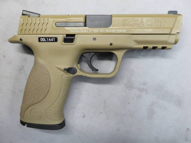 【WE】M&P フルサイズ TAN・刻印有 メタルスライド