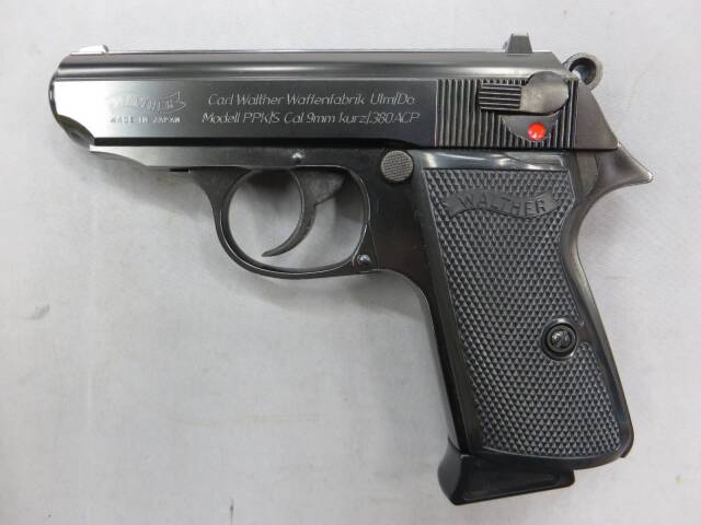 【マルゼン】ワルサー ニューPPK/S ブラックメタル