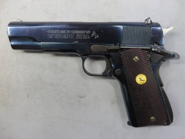 ウエスタンアームズ】コルト MK4シリーズ70 ブルースチールカスタム