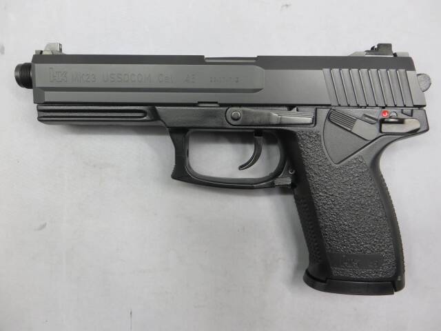 【KSC】MK23 SOCOMピストル CO2