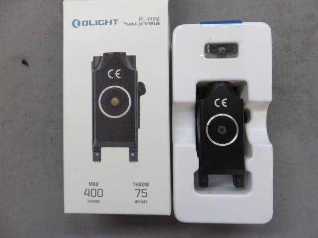【OLIGHT】PL-MINI Valkyrie タクティカルライト ウェポンライト 400ルーメン