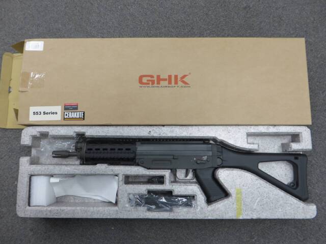 【GHK】SIG SG553 タクティカル・セラコート・バーストオミット