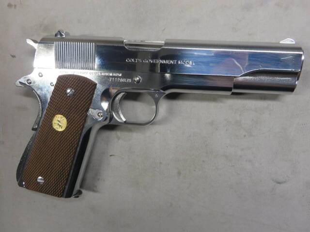 【東京マルイ】コルトガバメントMK4シリーズ70 ニッケルフィニッシュ・First インパルス 他カスタム