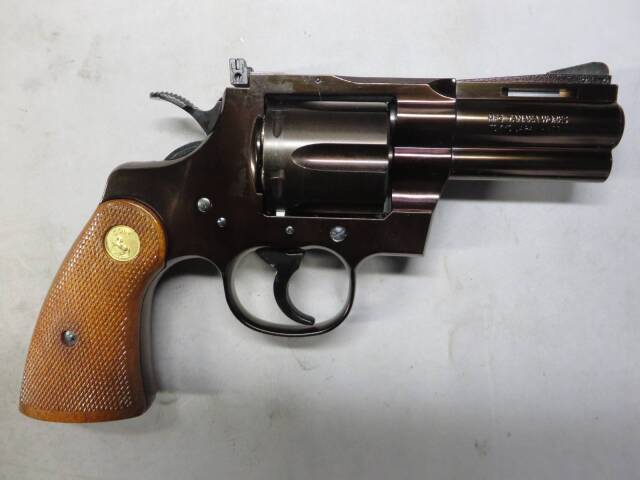 タナカ】コルトパイソン.357mag 3in ミッドナイトゴールド