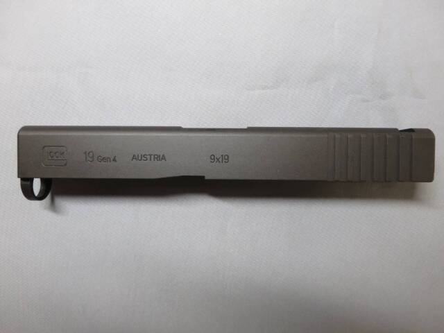 【Guarder 】Glock19 Gen.4スチール CNC スライド GLK-255(BK) (マルイ)