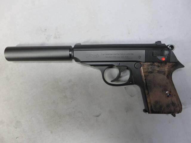 マルゼン】ワルサー PPK クラシック・サイレンサーセット