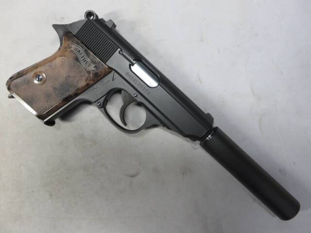 【マルゼン】ワルサー PPK クラシック・サイレンサーセット