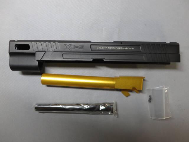 【NOVA】SalientArms SFA XD9タクティカル カスタム（マルイ XDM-40)　TM-XDM-05BK
