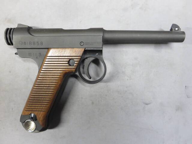【マルシン】南部14年式 前期型 HW 6mmBB HW 最高級ブナ木製グリップ仕様