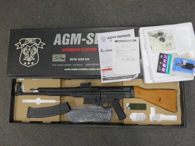 【AGM】MP44 ウッドストック・ショップ（モケイパドック）カスタム　電動ガン