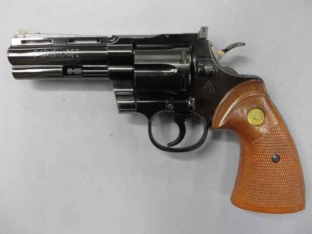 【タナカ】コルトパイソン.357mag 4インチ スチールジュピターフィニッシュ