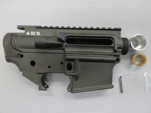 BJ Tac BCMタイプ Mk2 レシーバー 7075アルミCNC BK(東京マルイMWS専用)
