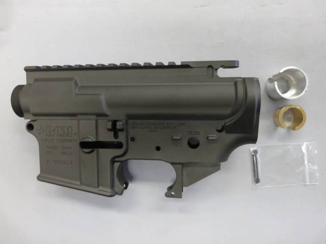 BJ Tac BCMタイプ Mk2 レシーバー 7075アルミCNC BK(東京マルイMWS専用)