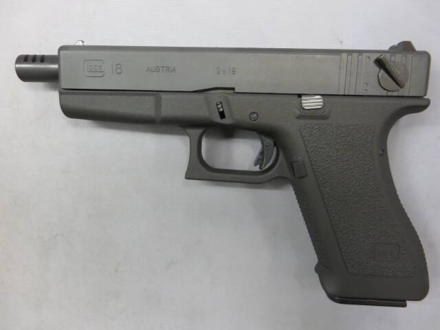 商談中9/26まで【愛品倶楽部柏店】タナカワークス　GLOCK 18 2ndフレーム フレームHW　モデルガン タナカ】グロック18 フレームHW モデルガン