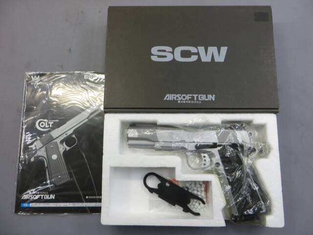 【絶版！レア】WA SCW ウエスタンアームズS&W 「SW1911」シルバー 2025年最新】wa sw1911の人気アイテム - メルカリ