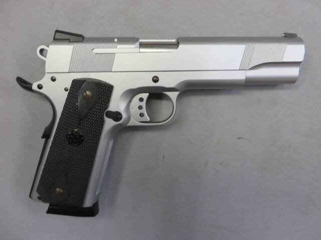 【絶版！レア】WA SCW ウエスタンアームズS&W 「SW1911」シルバー WA] SCW S&W SW1911 シルバー ガスブローバック (ジャンク