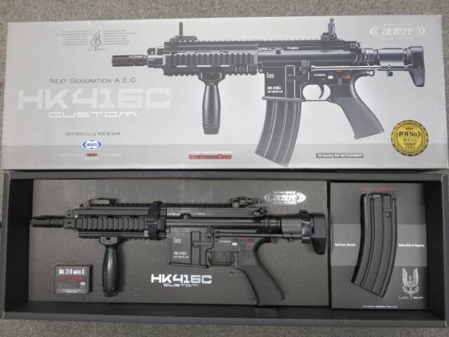 【東京マルイ】HK416Cカスタム 次世代電動ガン　