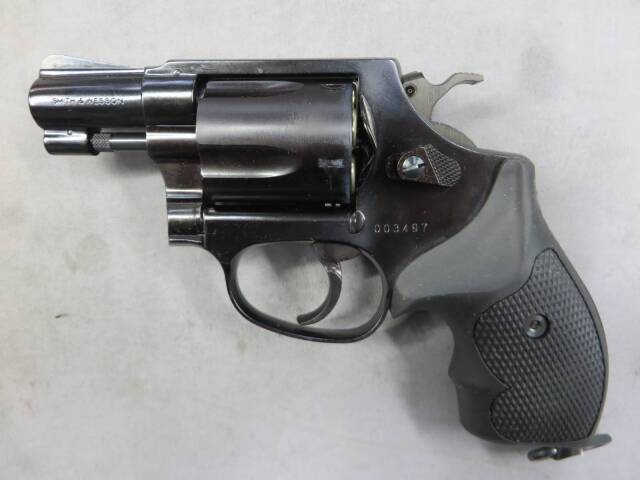 【タナカ】S&W M37 エアーウエイト J-Police スチールフィニッシュ 警察仕様