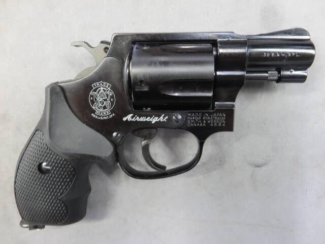 【タナカ】S&W M37 エアーウエイト J-Police スチールフィニッシュ 警察仕様