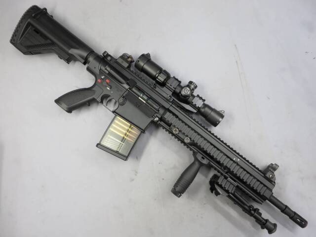 【東京マルイ】HK417 アーリーバリアント・スコープ・バイポッド・フォアグリップ　次世代電動ガン