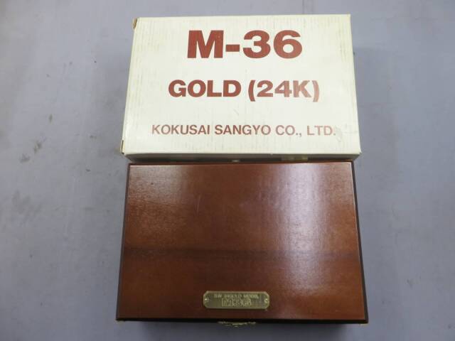 【コクサイ】 S&W M36チーフスペシャル GOLD（24K）金属・SMG モデルガン