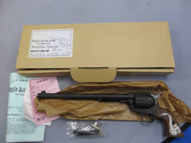 【CAW】SAA.45 2nd gen バントラインスペシャル 12in・ラトルスネイク木製グリップ　モデルガン