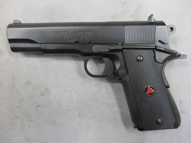 【MGC】デルタエリート・ブルーイング加工・刻印深堀加工 モデルガン