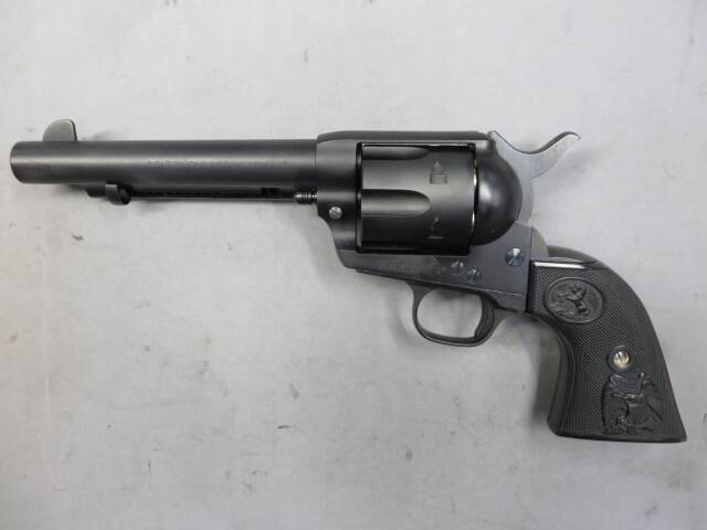 【タナカ】コルトSAA.45 2nd Gen アーティラリー・5-1/2 ブラック ペガサス2 (PEGASAS2)