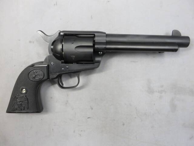 【タナカ】コルトSAA.45 2nd Gen アーティラリー・5-1/2 ブラック ペガサス2 (PEGASAS2)