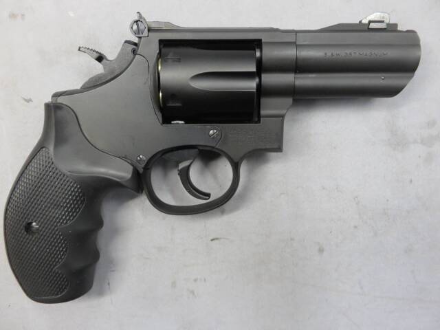 【タナカ】S&W M19 PC K-Comp 3in HW Ver.3　ガスガン