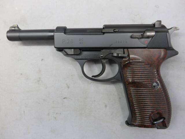 【マルゼン】ワルサーP38 ブラック