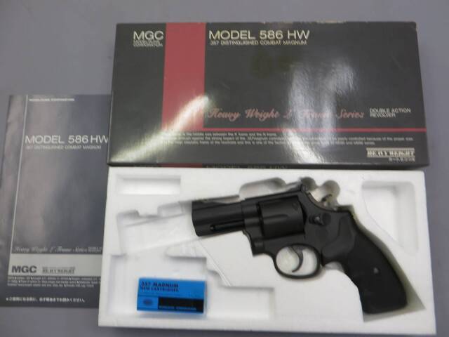 MGC】S&W M586 HW 3インチ モデルガン