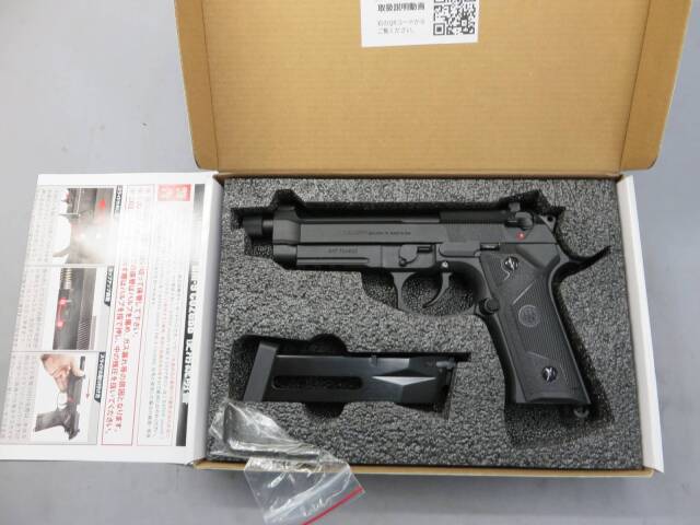 【Baton Airsoft】BM-9 ブラック CO2 GBB・ベレッタM9A3