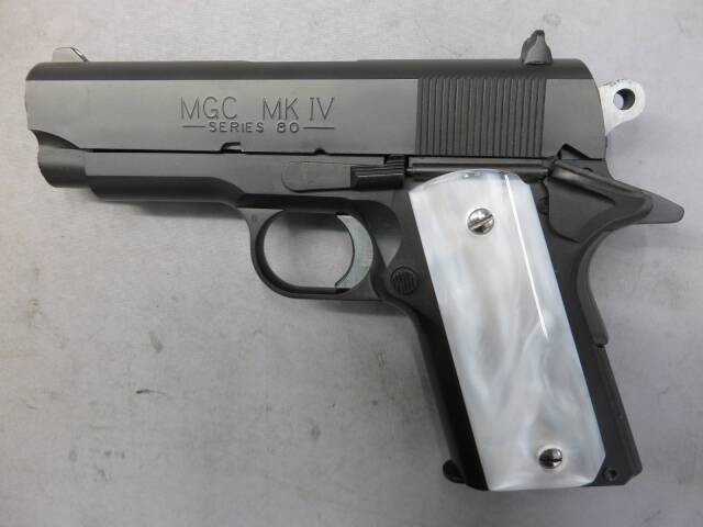 MGC(WESTERN ARMS)オフィサーズ ACP.45 ガスガン MGC】オフィサーズ ACP.45・パールグリップ