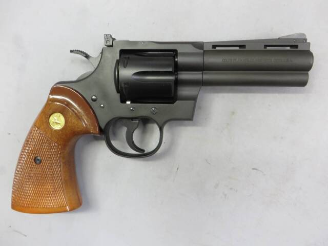 【タナカ】コルトパイソン.357mag 4in R-Model HW
