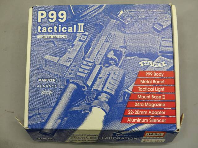 【マルゼン】ワルサーP99 Tac2