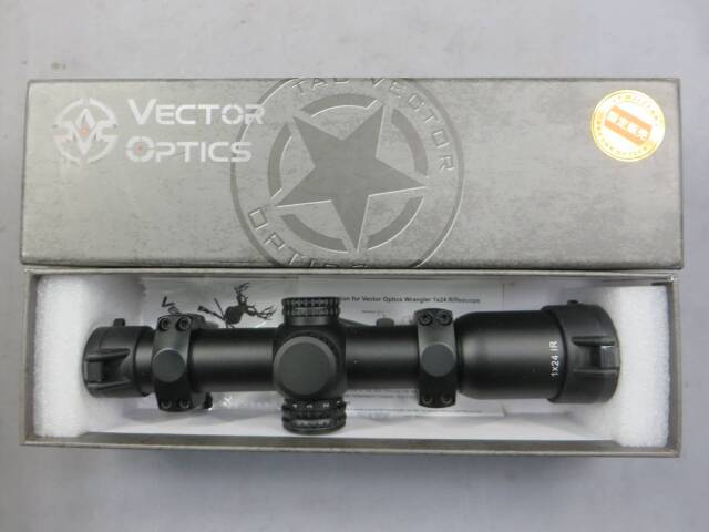 【VectorOptics】SCOC-22 WRANGLER 1×24 スコープ