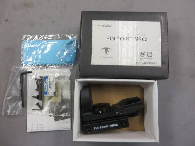 【NOVEL ARMS】PIN POINT MR02 マルチレティクル