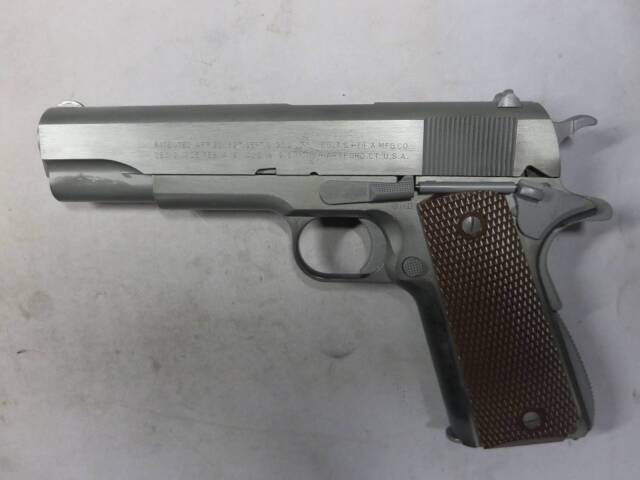 【ウエスタンアームズ】コルト ガバメント M1911A1ミリタリーモデル(ブラスト&ソリッドフィニッシュ)
