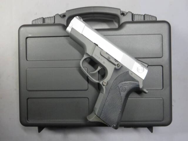 【ウエスタンアームズ】S&W ショーティ40　2トーン