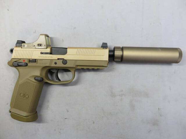 【東京マルイ】FNX-45 タクティカル / マイクロプロサイト・タクティカルサイレンサー