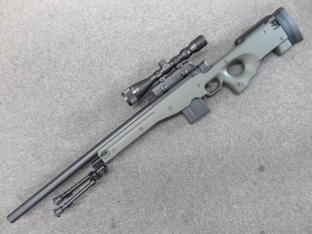 【東京マルイ】L96AWS ODストック・ハイマウント・プロスコープ・バイポッド