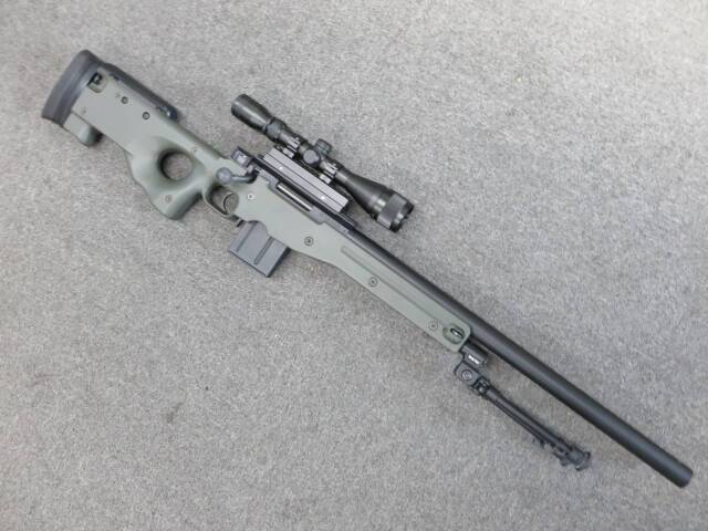 【東京マルイ】L96AWS ODストック・ハイマウント・プロスコープ・バイポッド