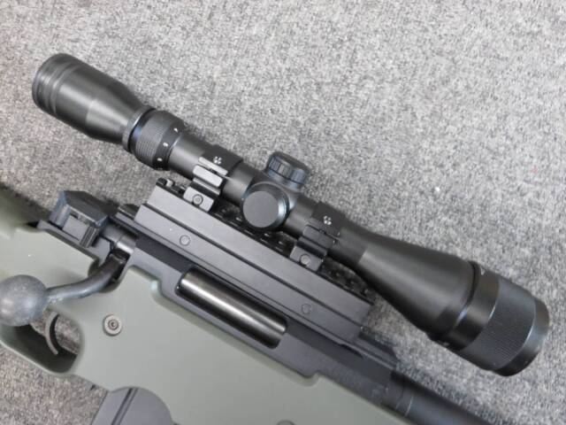 【東京マルイ】L96AWS ODストック・ハイマウント・プロスコープ・バイポッド